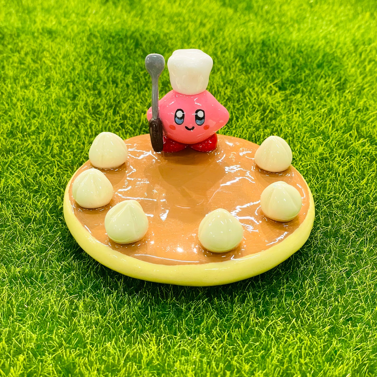 🥞 Chef Kirby on Pancake Trinket Dish🧑🍳