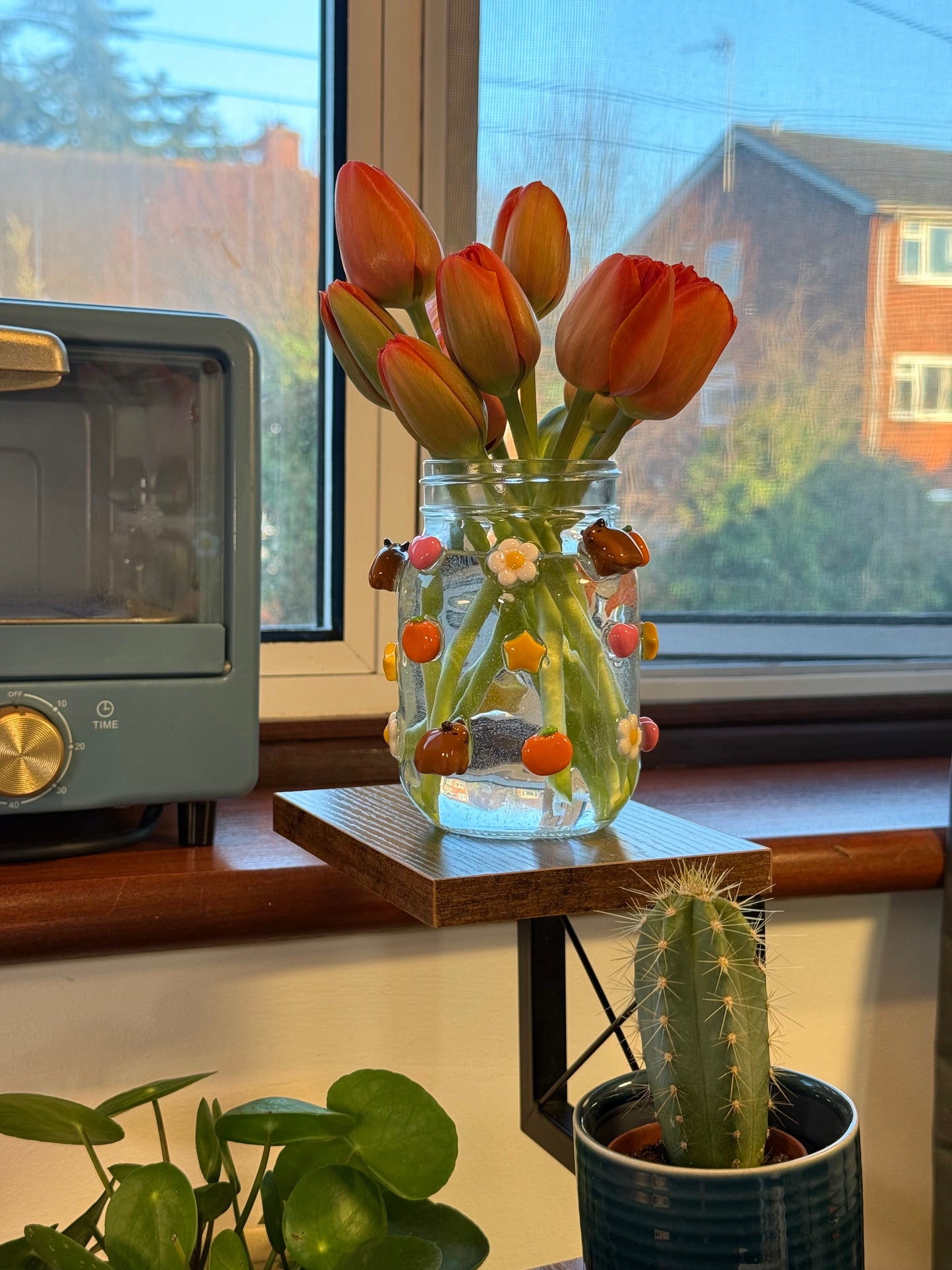 ✨Cute Capybara Glass Jar Vase🫙 - Limited Stock