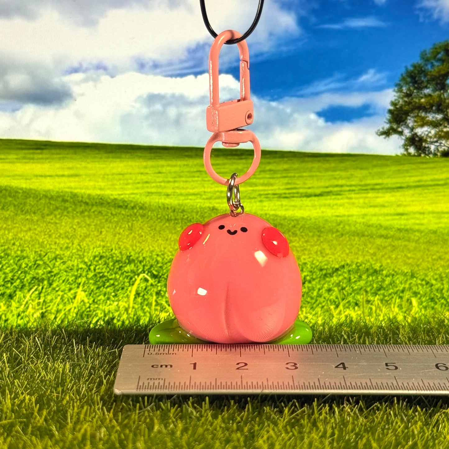 🍑Happy Peach Keychain🍑