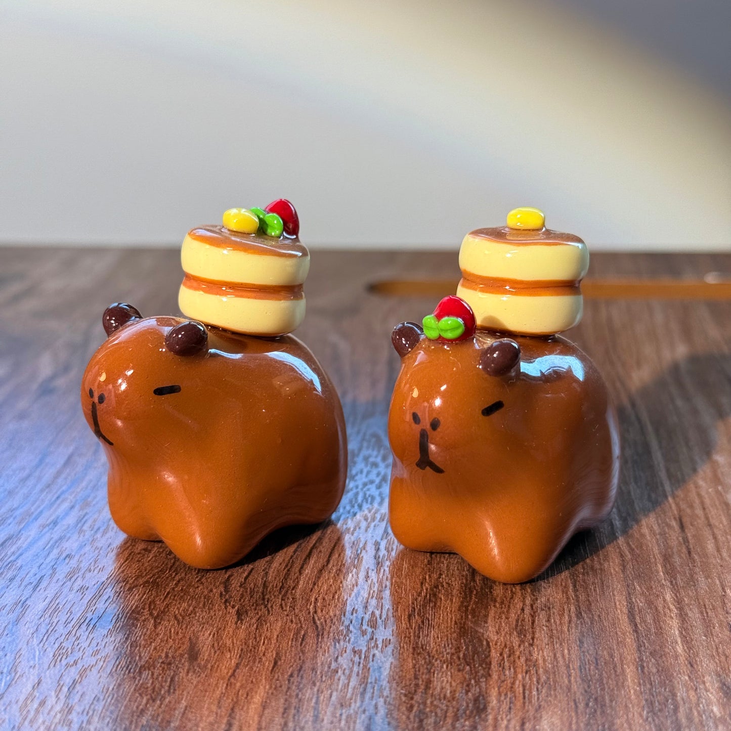 Capy and Pancakes 🥞 & Strawberry 🍓