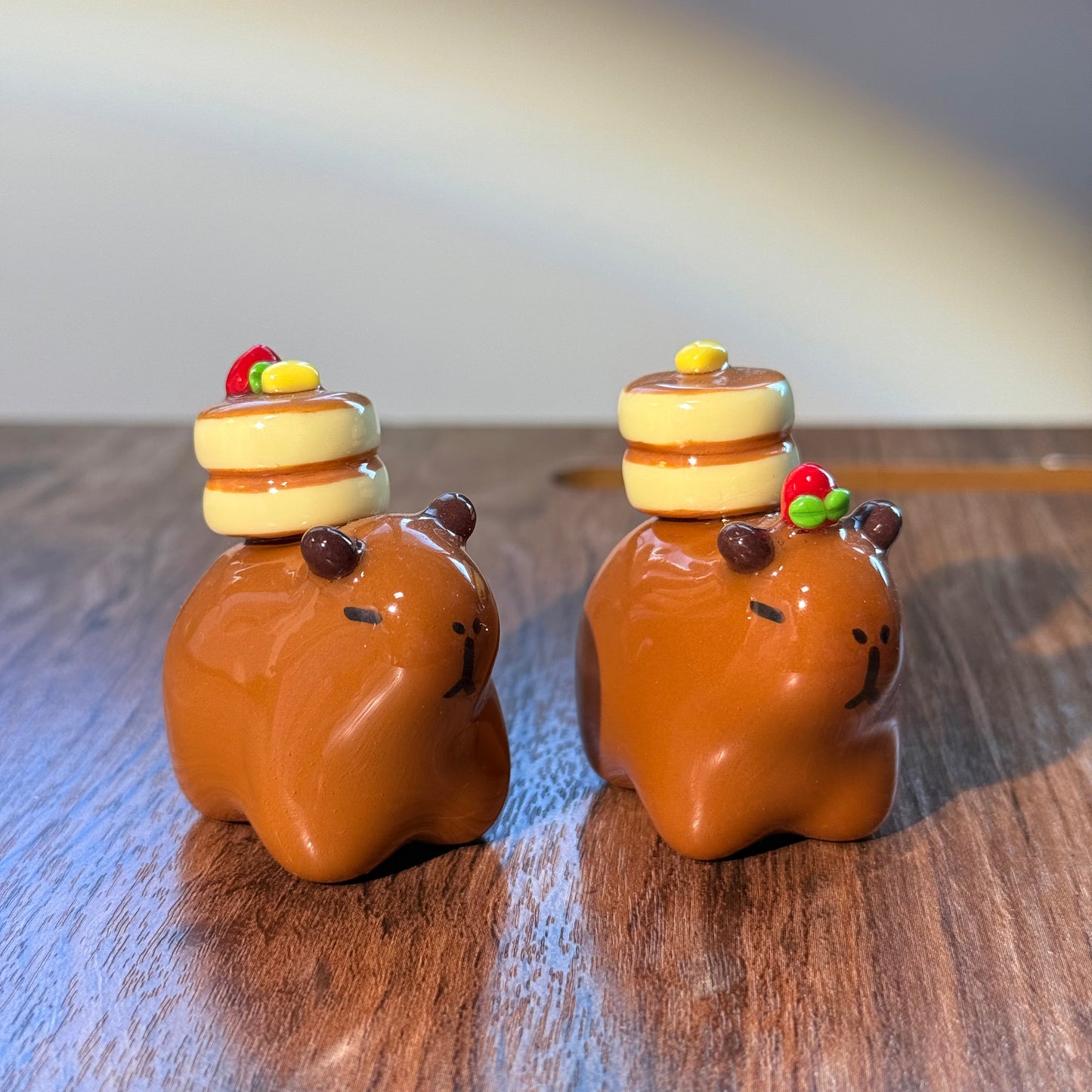 Capy and Pancakes 🥞 & Strawberry 🍓