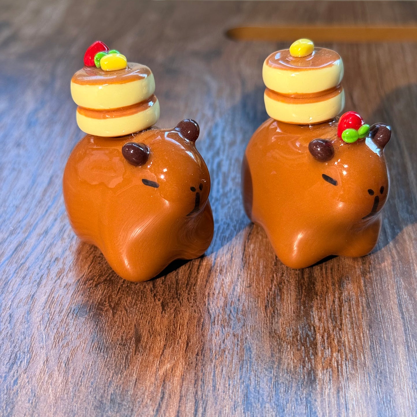 Capy and Pancakes 🥞 & Strawberry 🍓