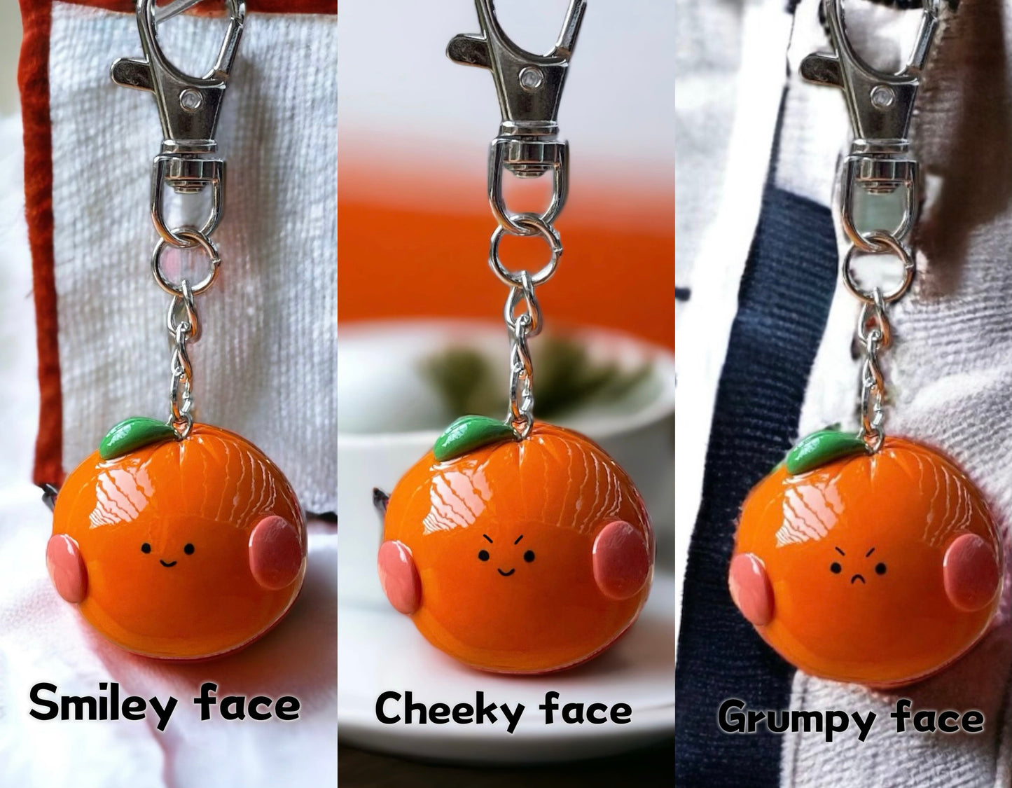 Oriana the Orange Keychain π