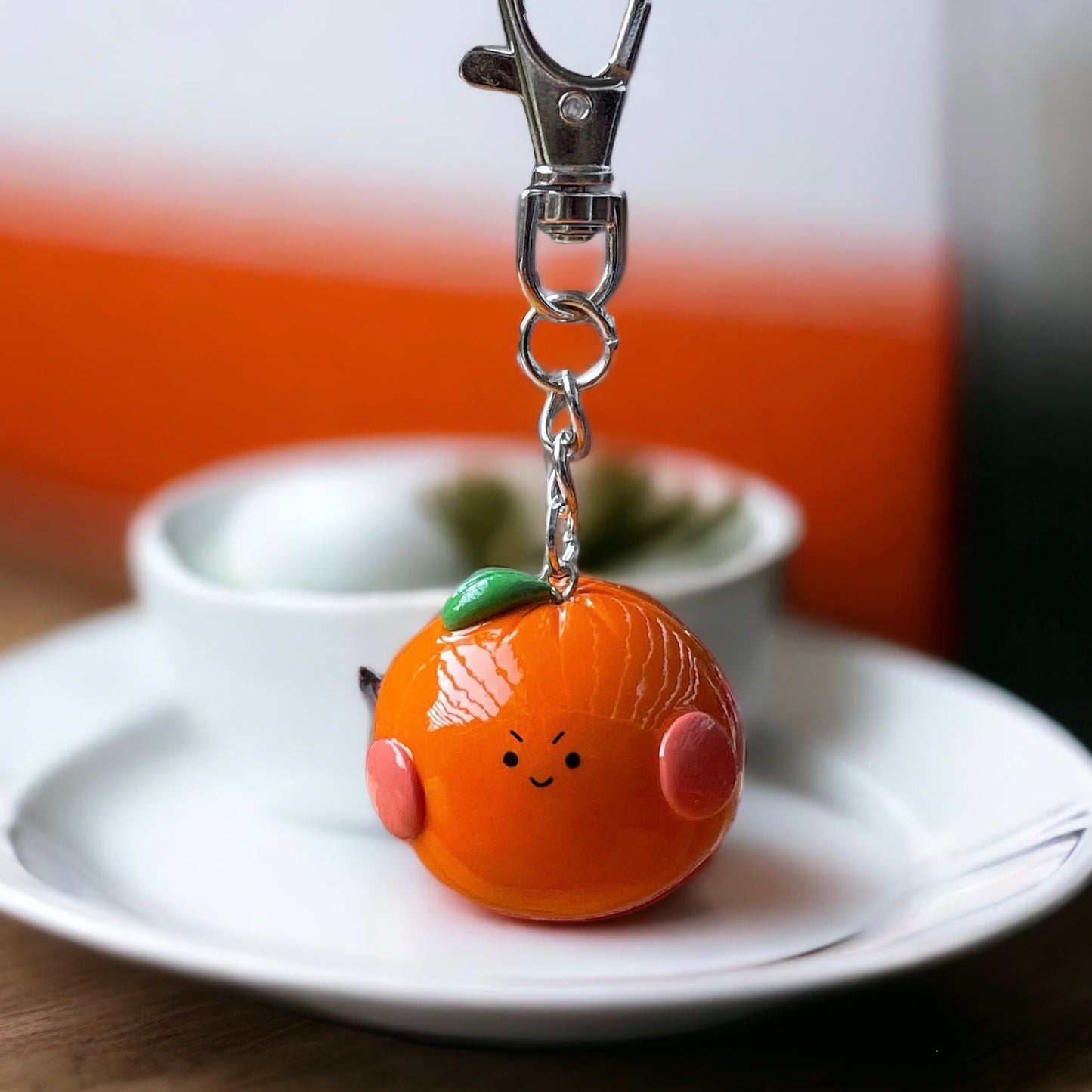 Oriana the Orange Keychain π