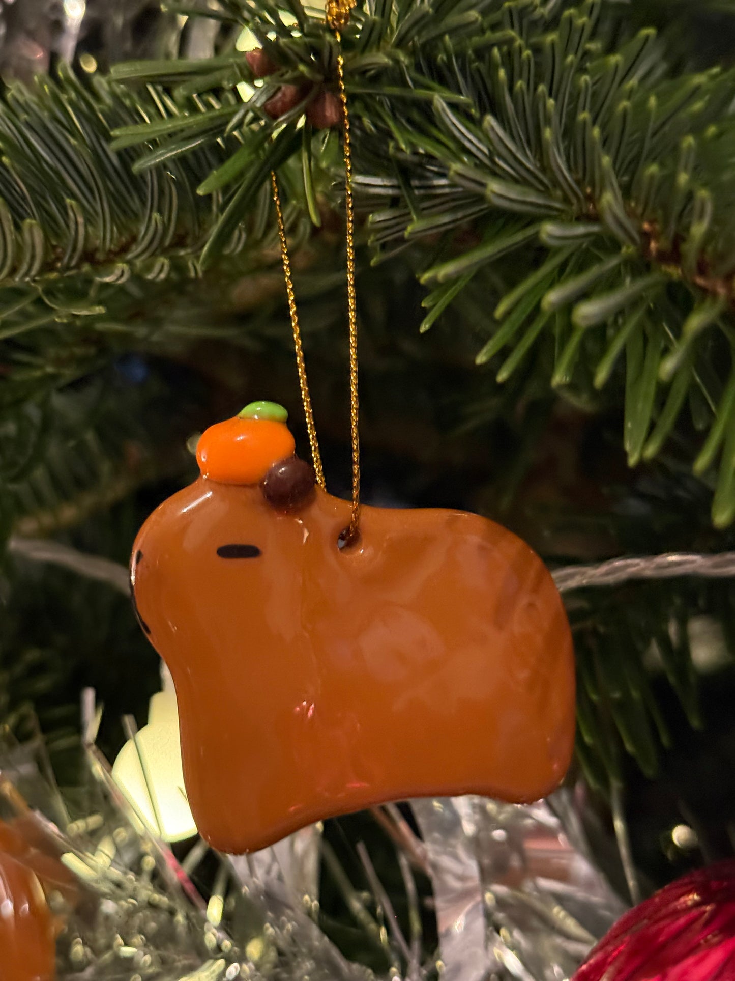 🎄Xmas Capybara Tree Ornament🎅