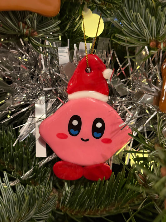 🎄Xmas Kirby Tree Ornament🎅
