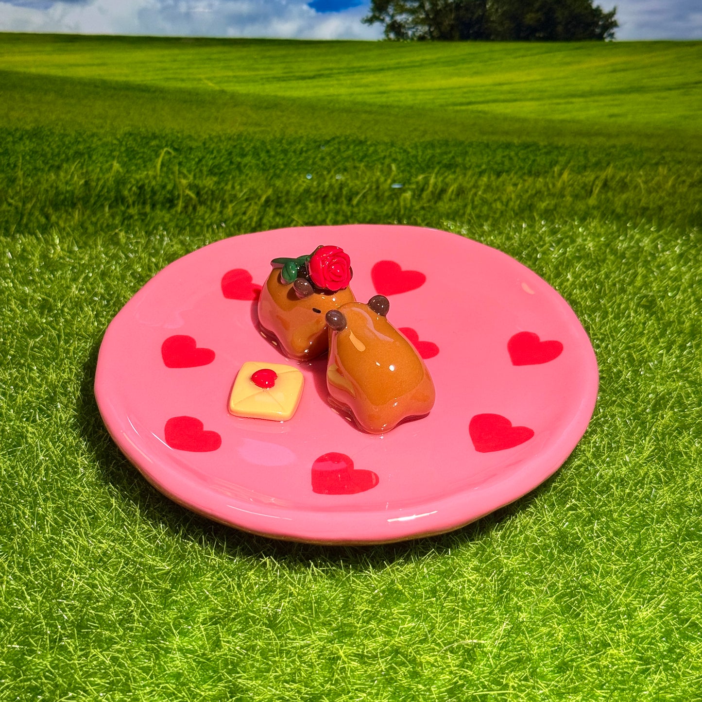 Valentine’s Day Capy Trinket Dish