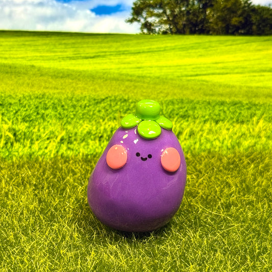 🍆 Aubergine Eggplant Friend Figure 🍆