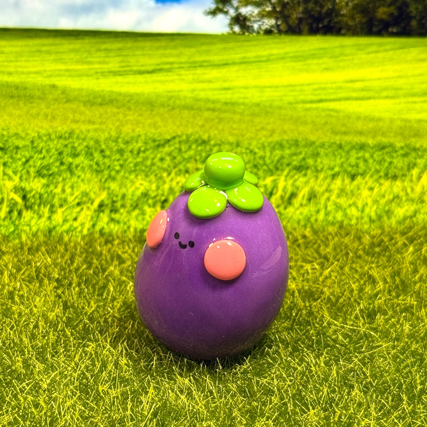 🍆 Aubergine Eggplant Friend Figure 🍆