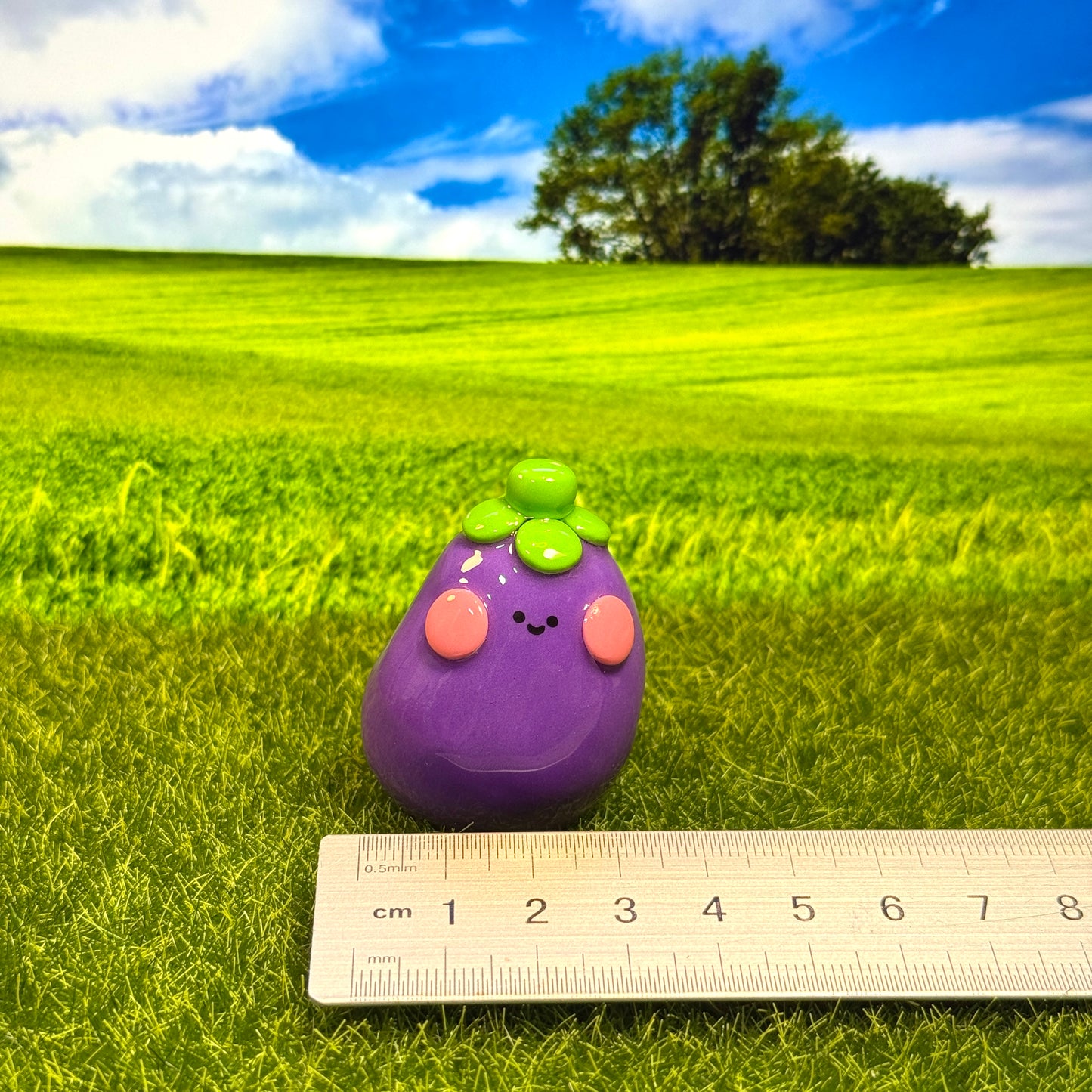 🍆 Aubergine Eggplant Friend Figure 🍆