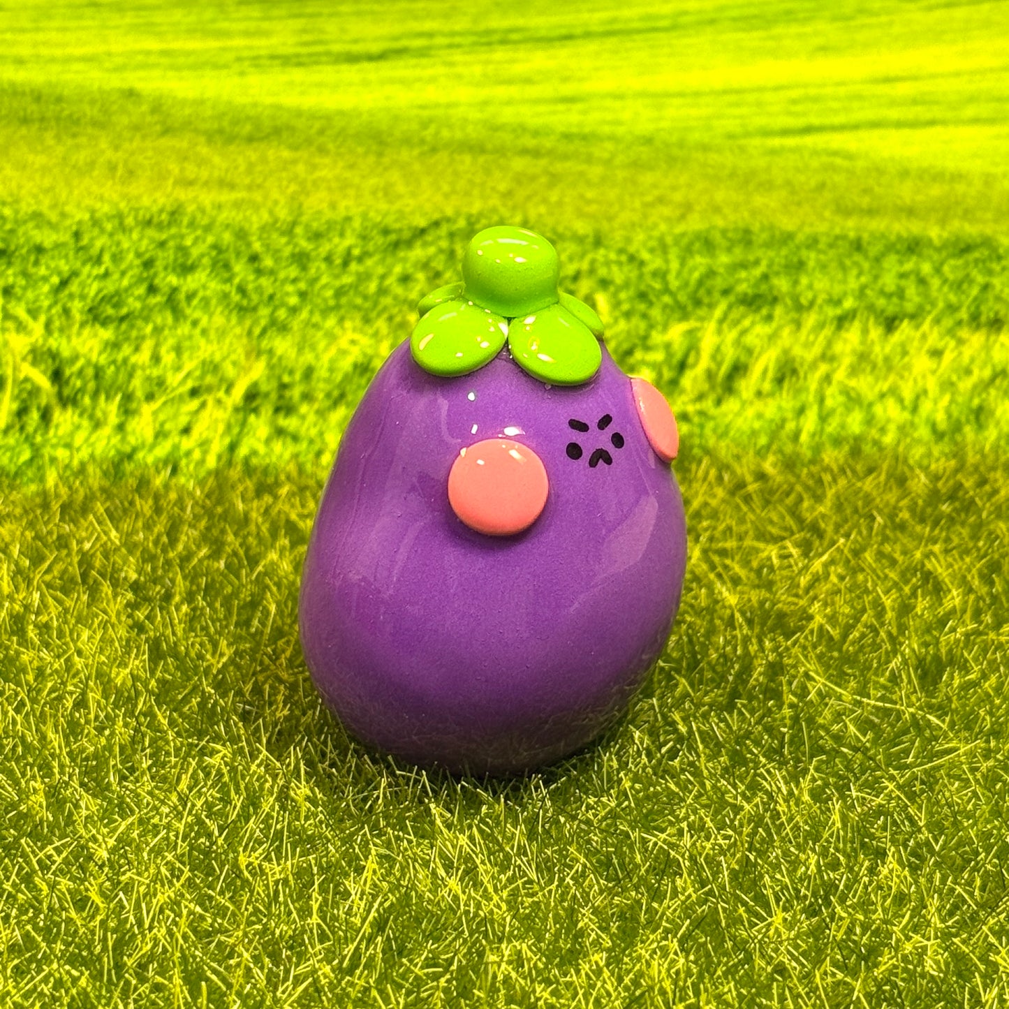 🍆 Aubergine Eggplant Friend Figure 🍆