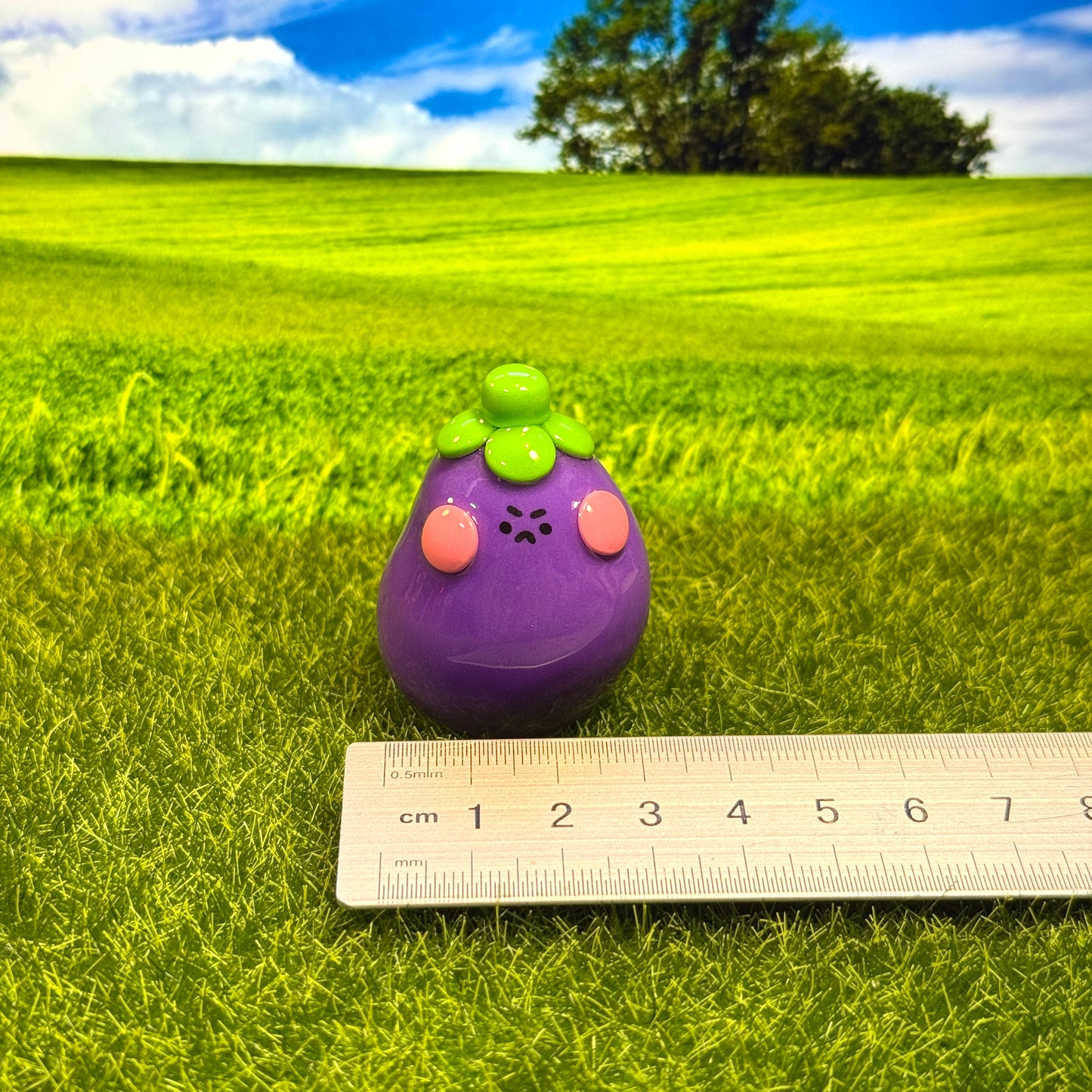 🍆 Aubergine Eggplant Friend Figure 🍆