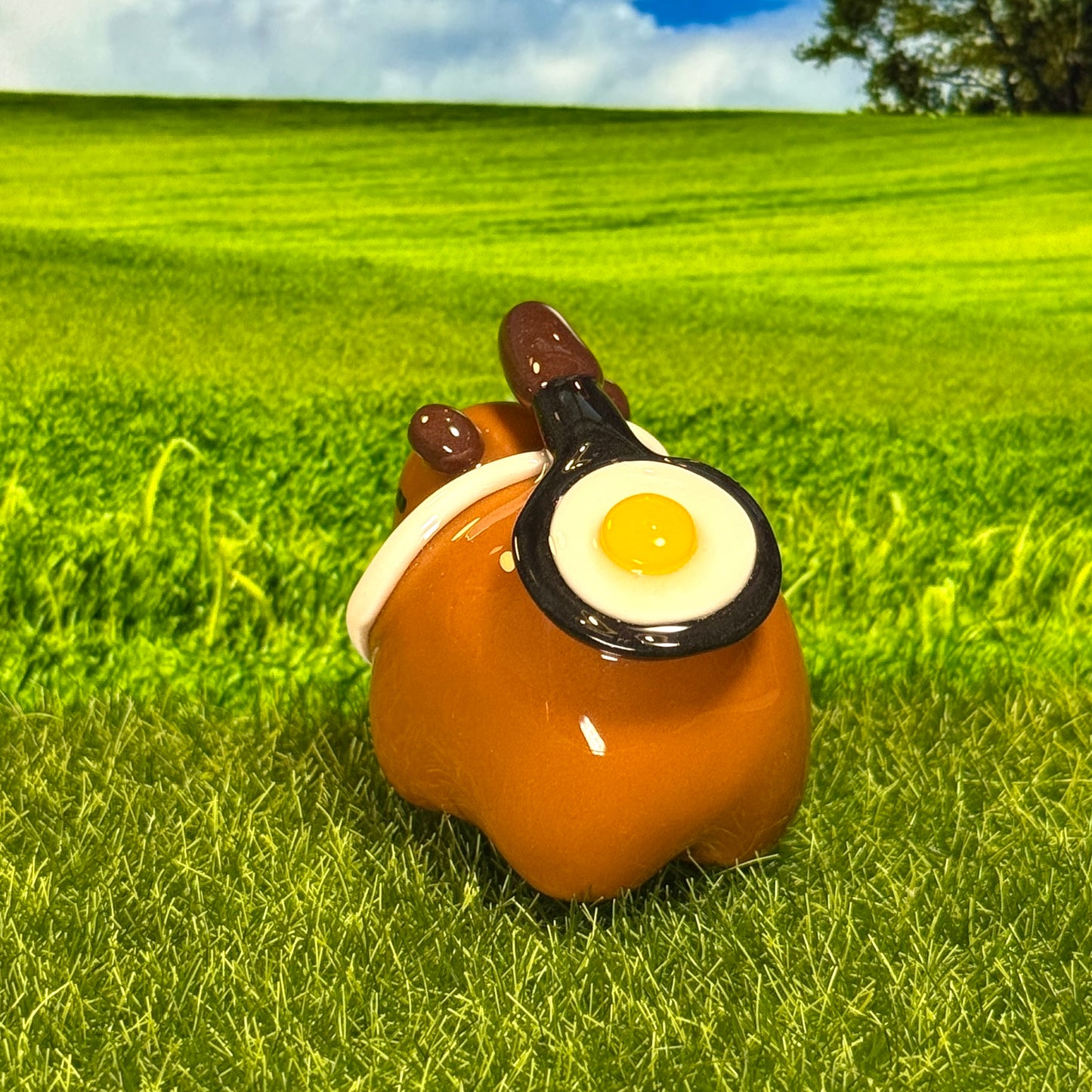 🍳Chef Capybara with Fried Egg Figure🧑‍🍳