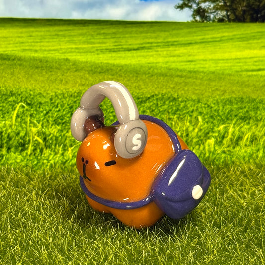 🕶️Cool Capybara With Headphone Figure🎧