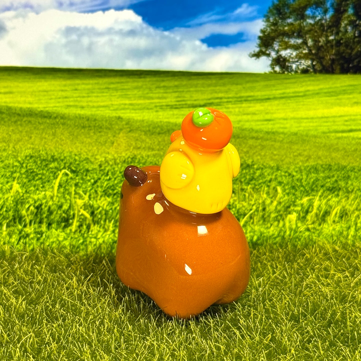 🦆Capybara & Duck Figure🍊