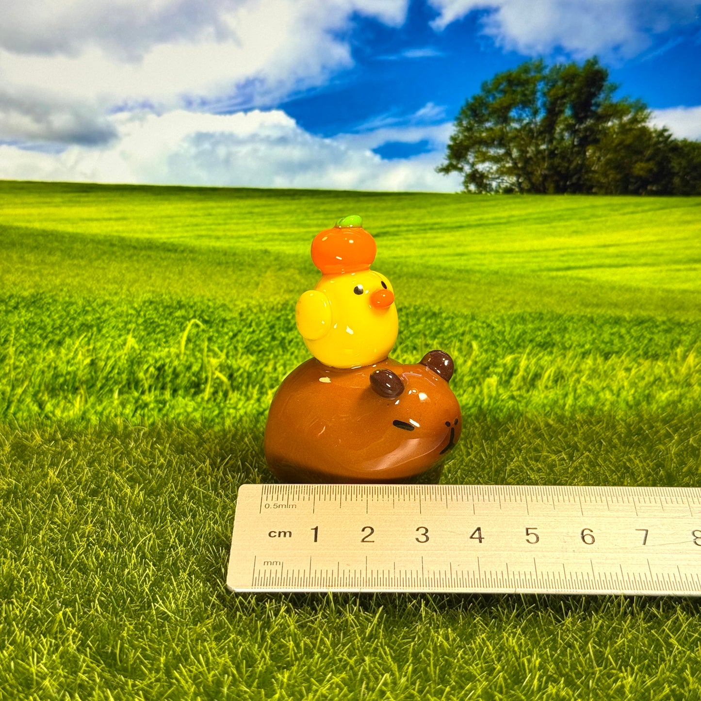 🦆Capybara & Duck Figure🍊