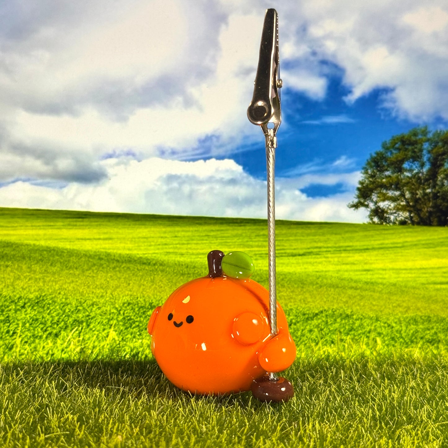 🍊Happy Orange Friend Memo Holder🍊