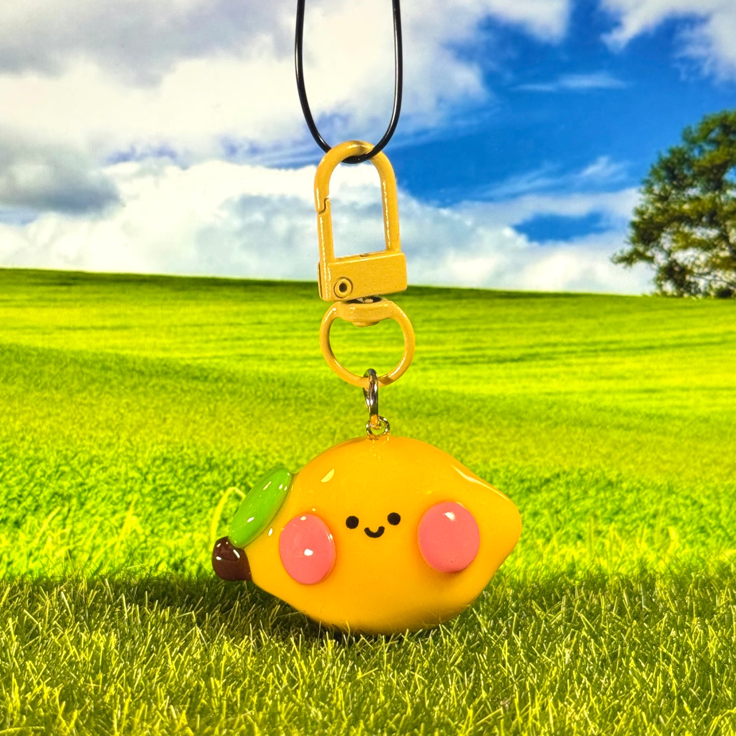 🍋Happy Lemon Keychain🍋