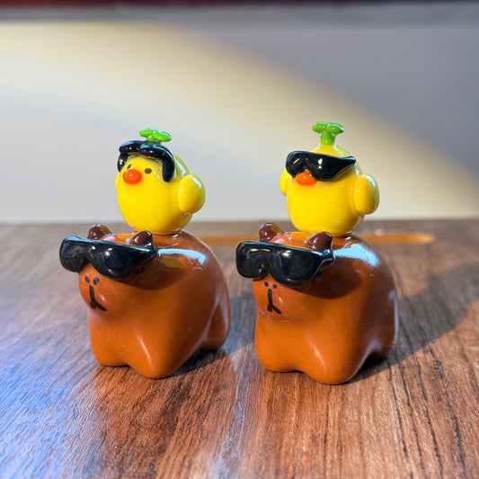🌱Cool Capy & Cool Chicken Friend😎