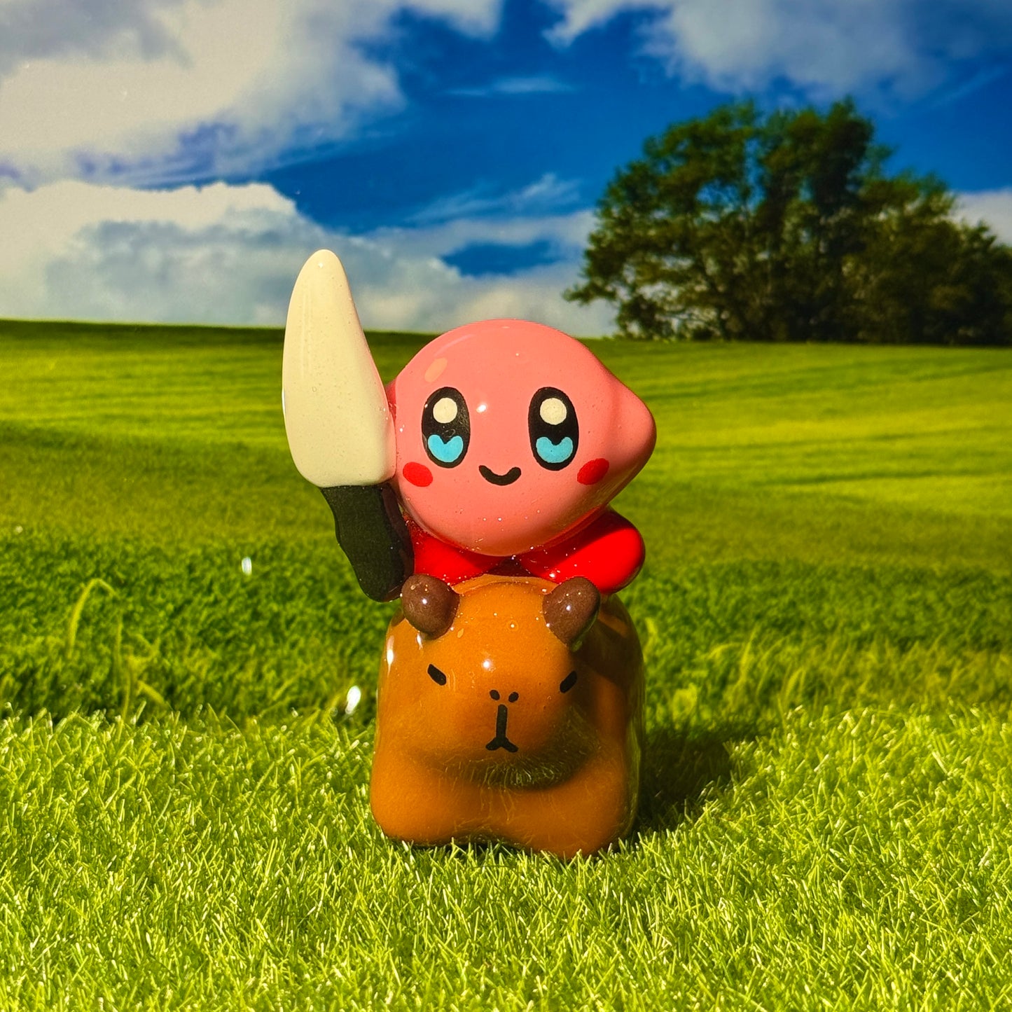 🔪Stabby Kirby on Capybara🔪