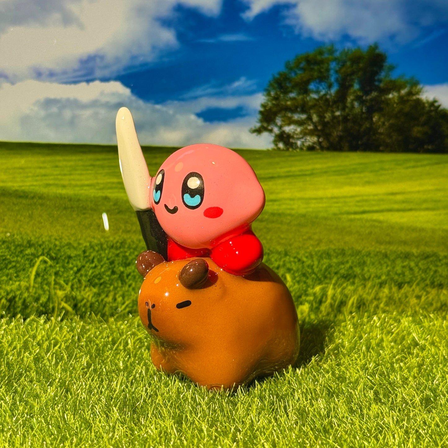 🔪Stabby Kirby on Capybara🔪