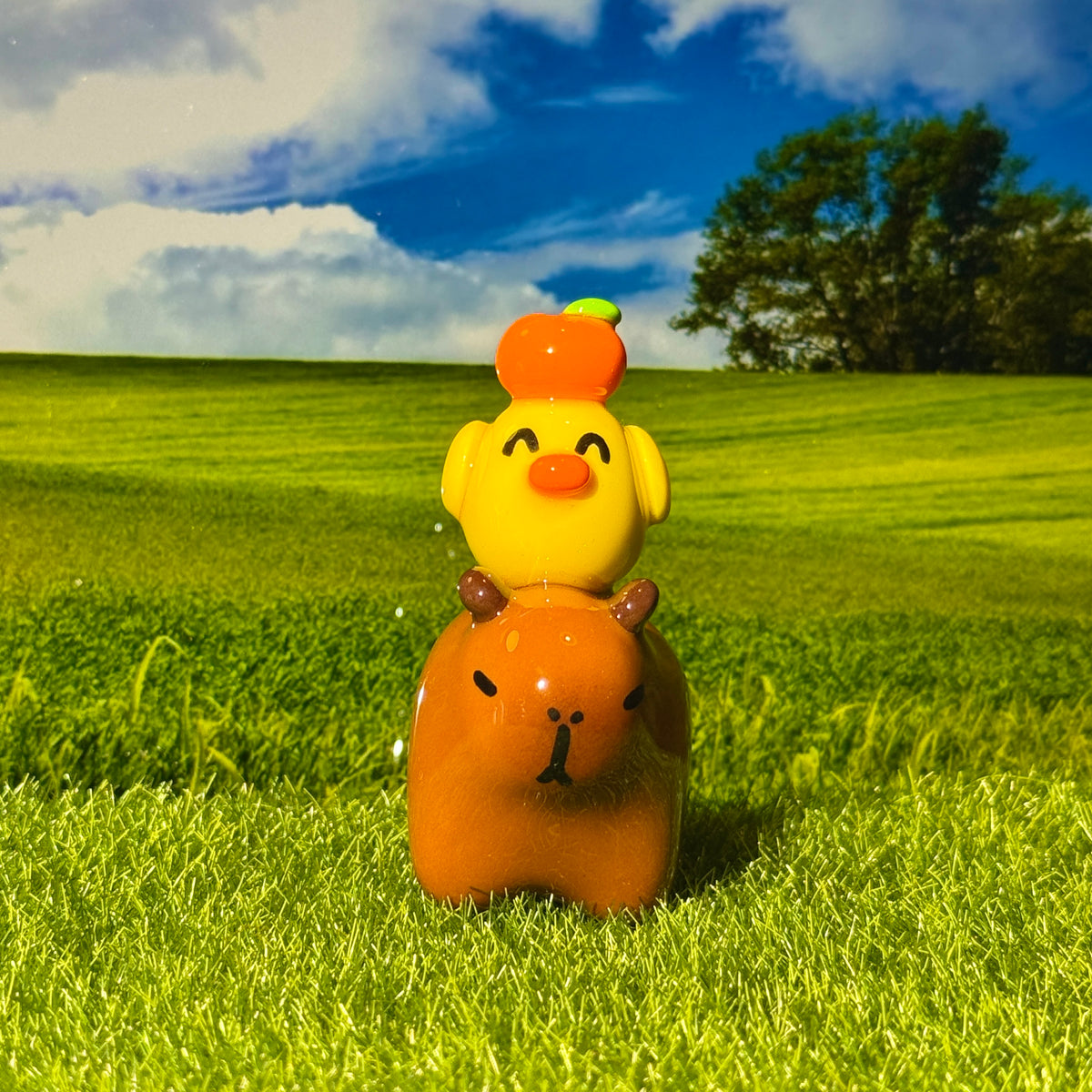 🦆Capybara & Duck Figure🍊