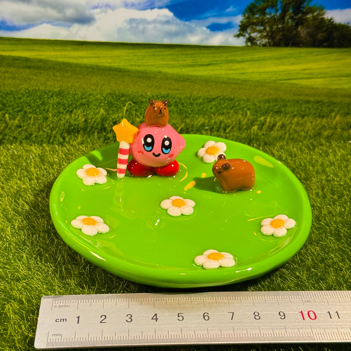 🌟Kirby&Capybara Trinket Dish🌸