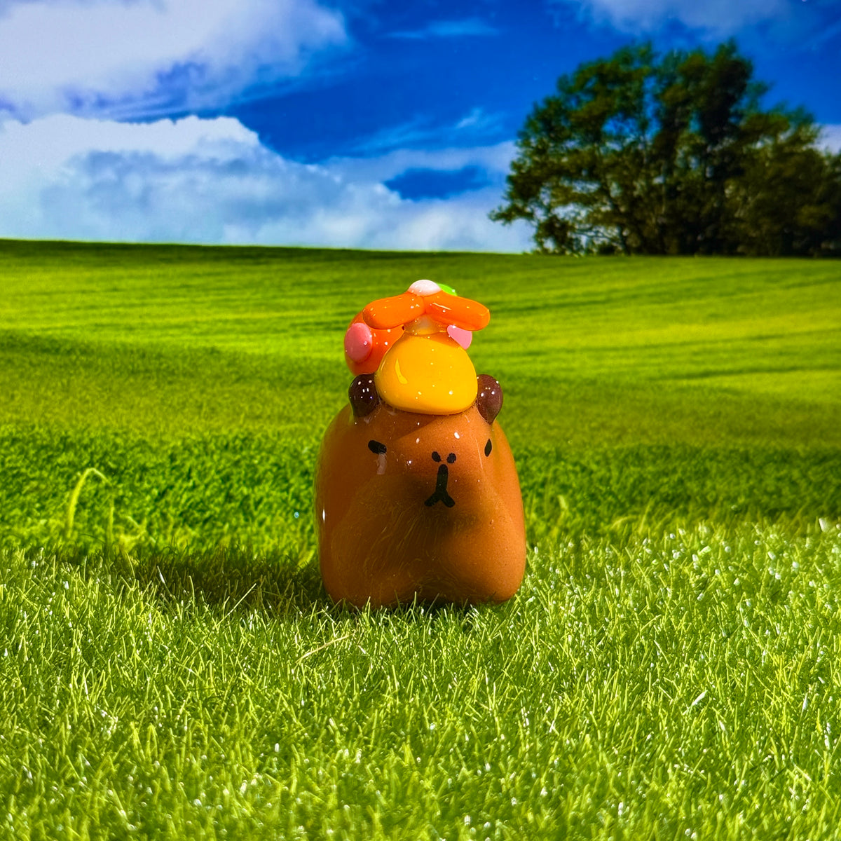🍊Capybara with Propeller Hat🍊