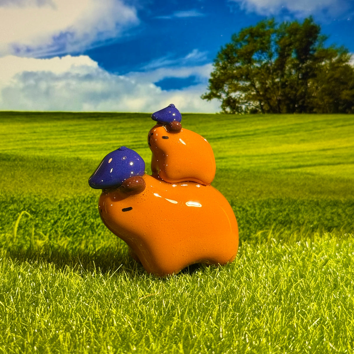 🧢Polite Capybara Duo🧢