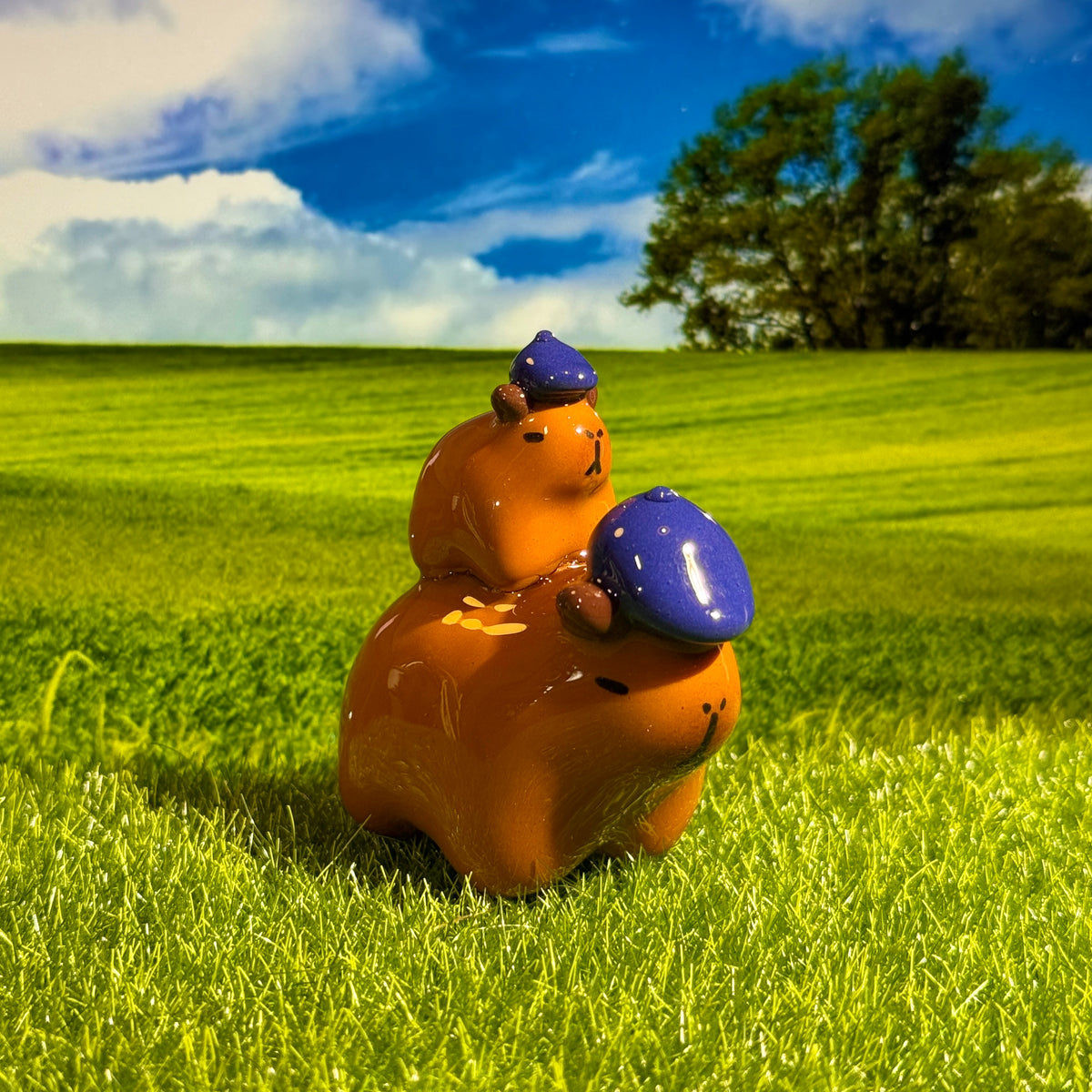 🧢Polite Capybara Duo🧢