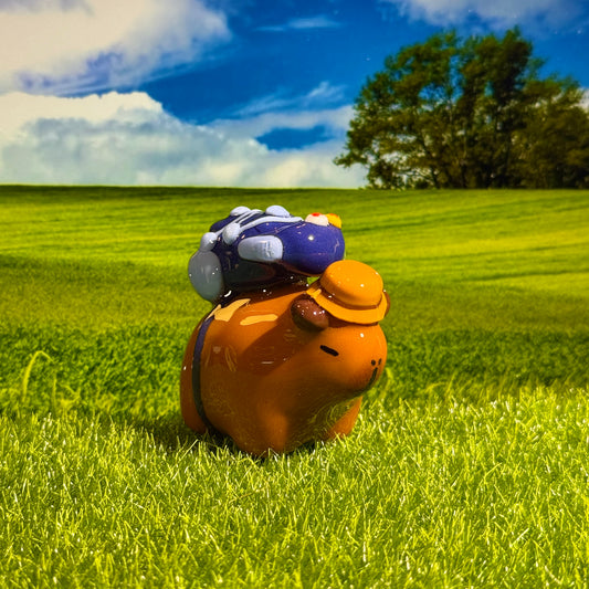 🎒Tourist Capybara with Hiking Backpack🤠