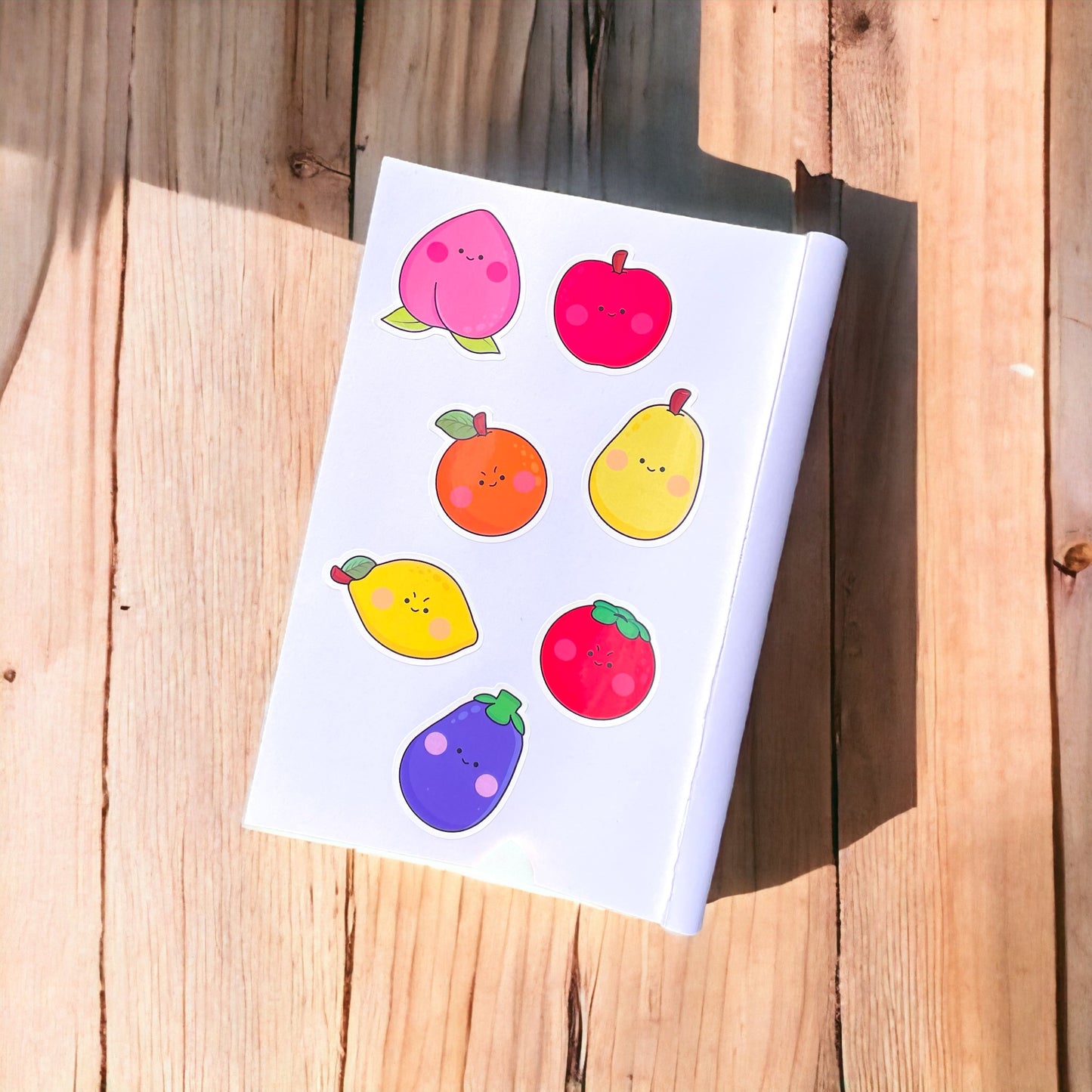 Fruity Family Stickers Pack😋 7 PCS