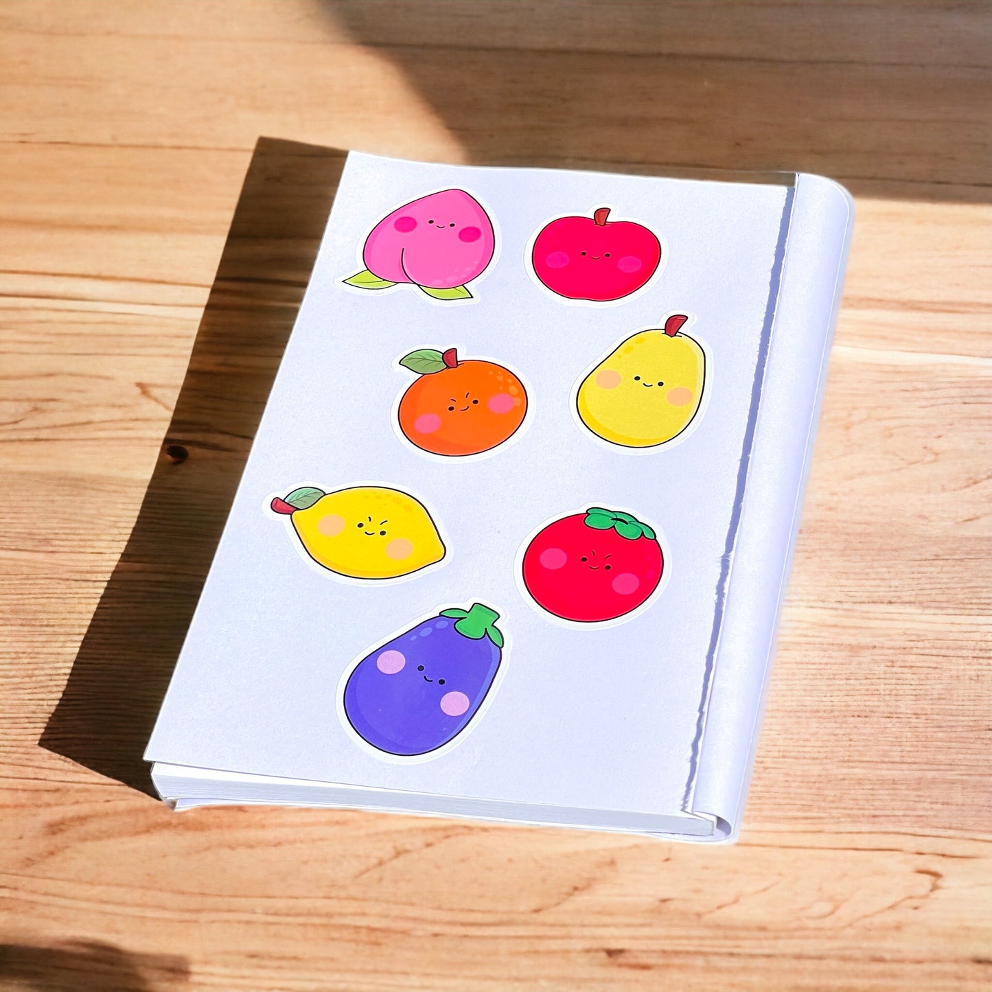 Fruity Family Stickers Pack😋 7 PCS
