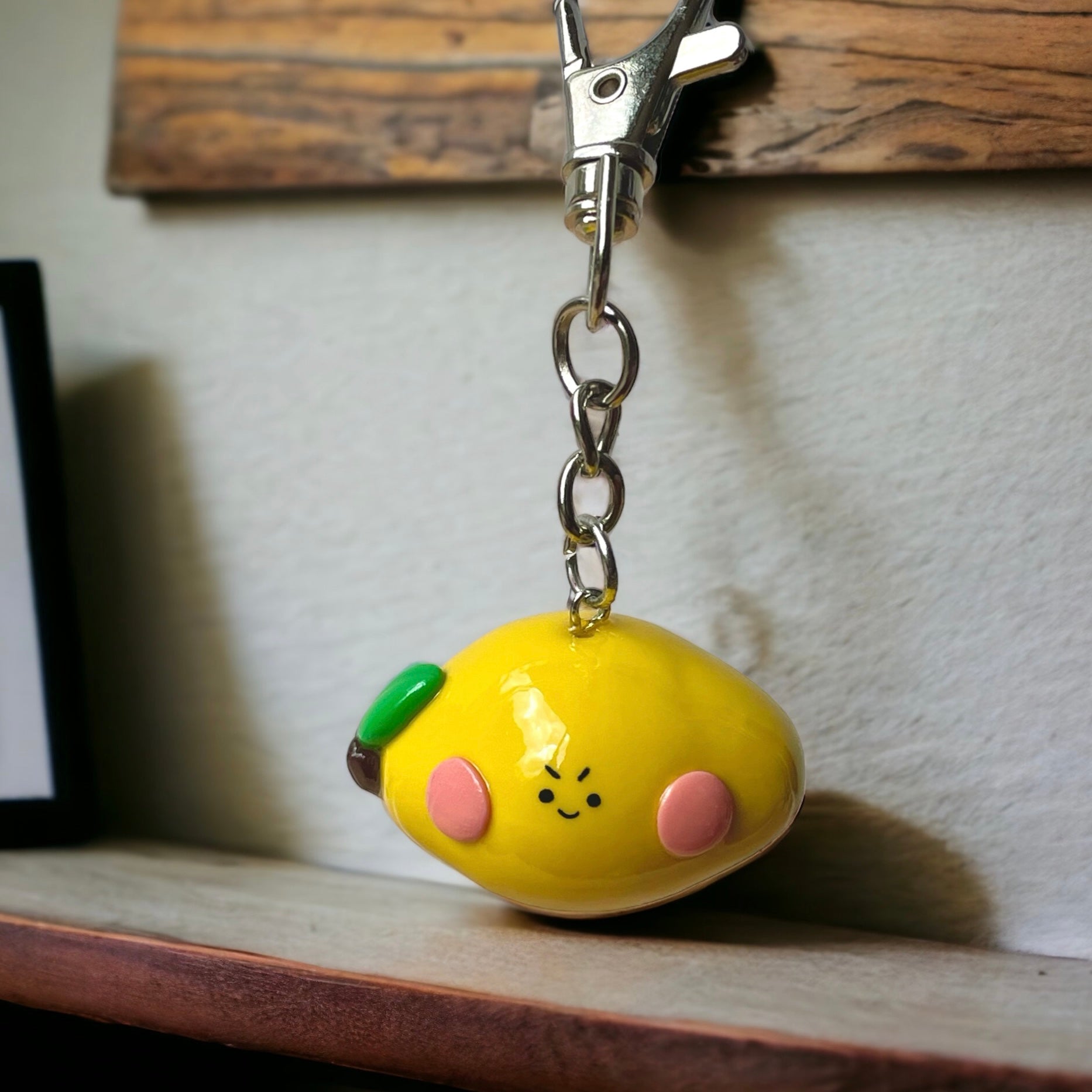 Liam the Lemon Keychain 🍋 – Suspicious Farm