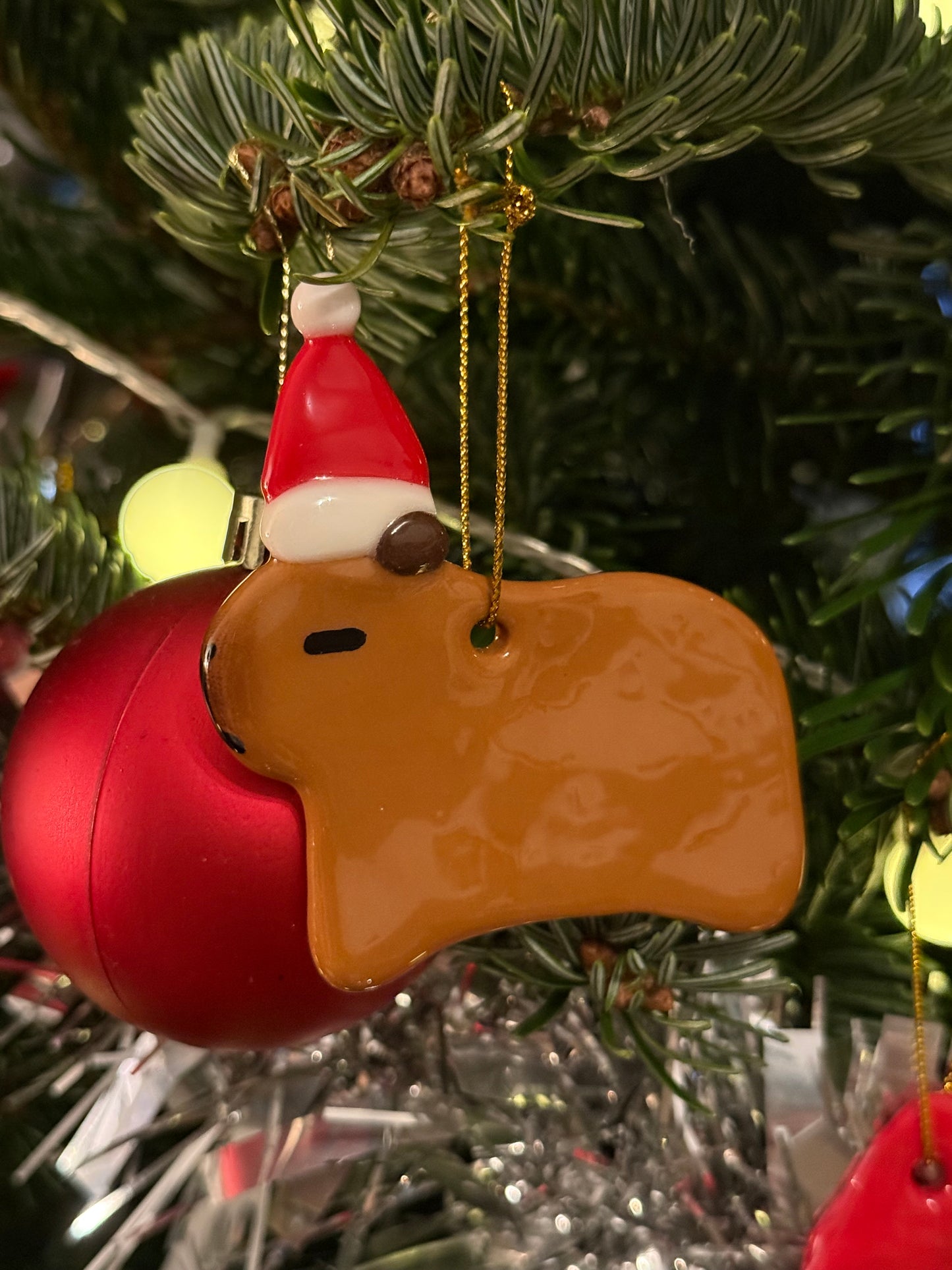 🎄Xmas Capybara Tree Ornament🎅
