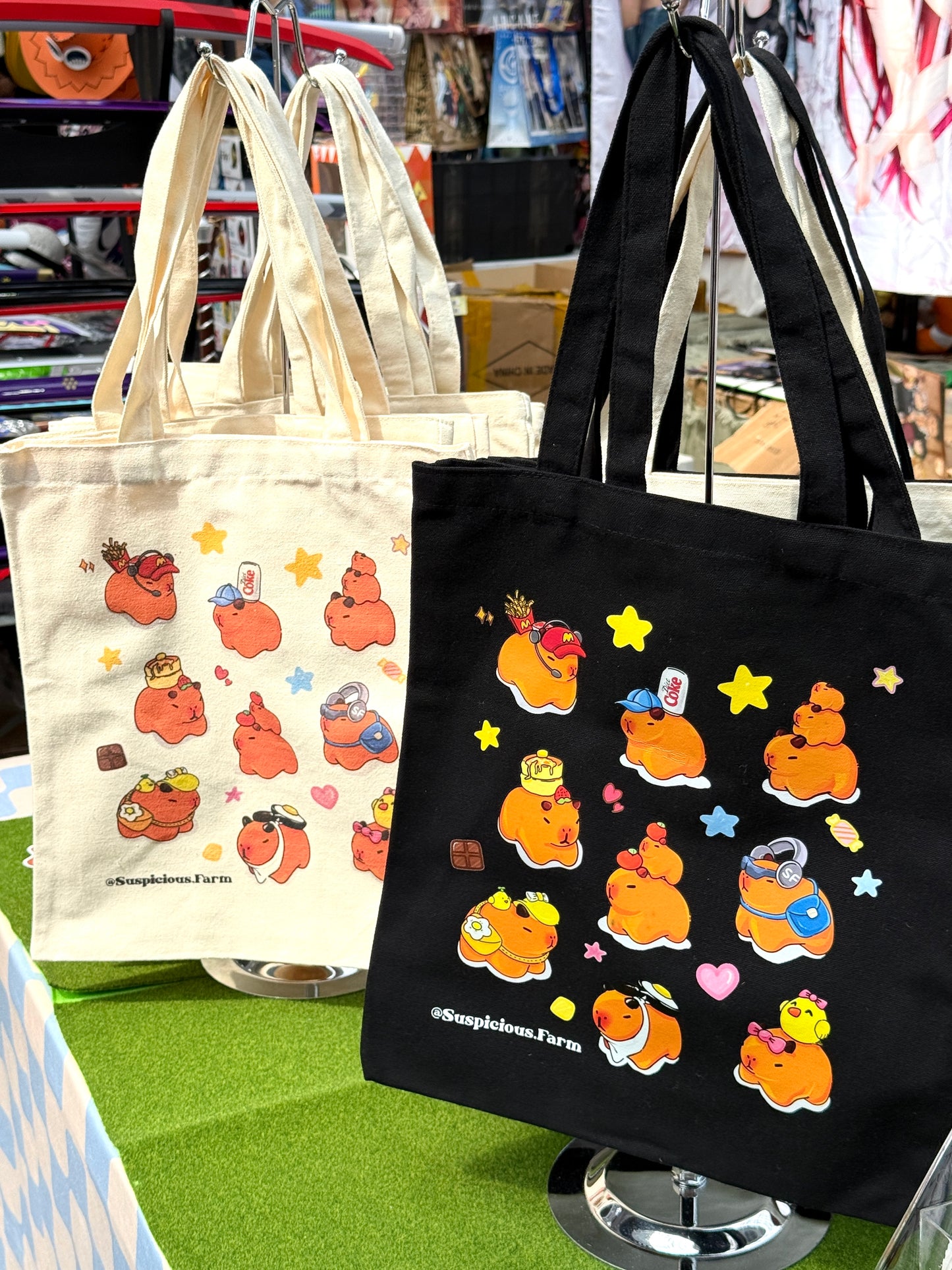 Capybara Tote Bag