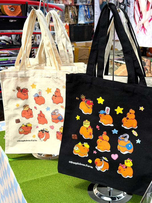 Capybara Tote Bag